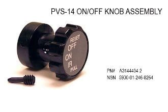 PVS-14 & PVS-7 SWITCH KNOB ASSEMBLY